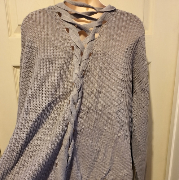 Moral Fiber 3x Grey Cardigan - Picture 4 of 4
